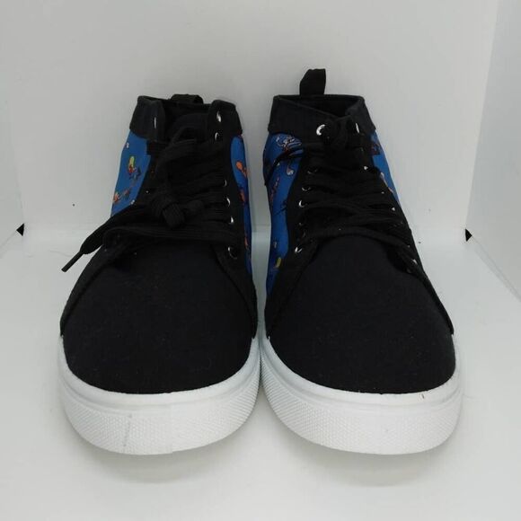 Space Jam Men\'s NEW High Top Designer Blue & Black Graphics Sneakers - sz. 13 main image 4